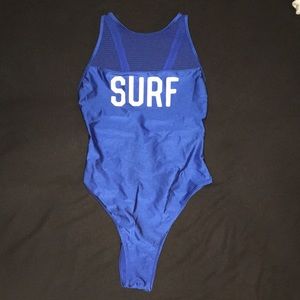 One piece bathing suit